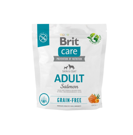 Brit Care Grain Free Adult Salmon 1 кг